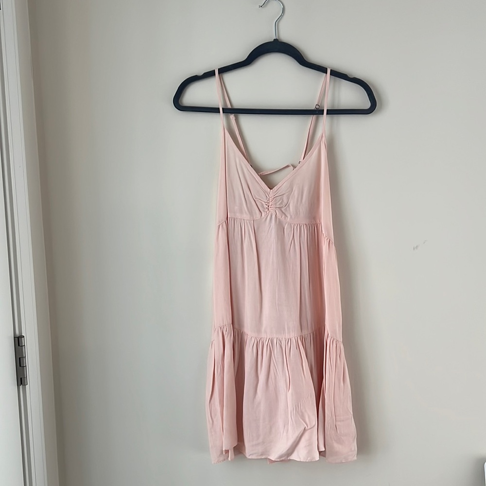 Pink Flowy Summer Dress!
